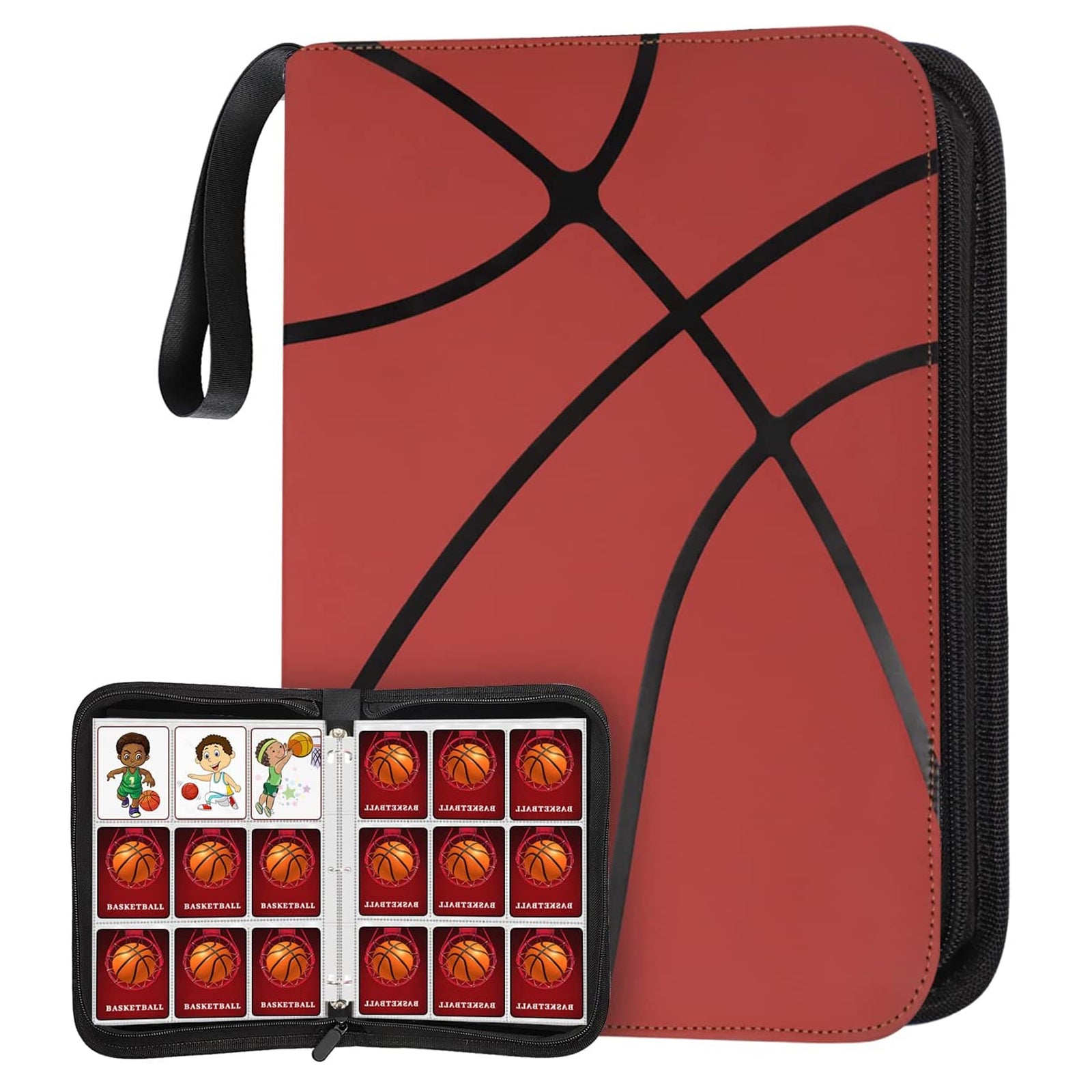Basketball Card Binder with Sleeves 900 Pocket, 30 Basketball Card Holder  for Trading Cards, Basketb…See more Basketball Card Binder with Sleeves 900