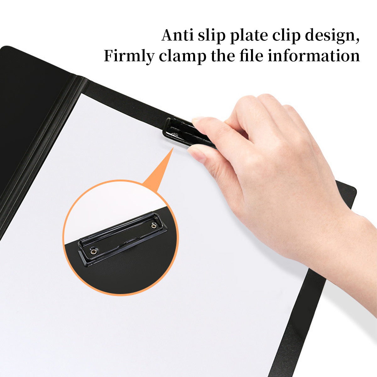 A4 Size Foldable Clipboards, 360 Degree Cover Flip Clipboard File Folder, PP Material Clipboard for Nurses, Students, Office