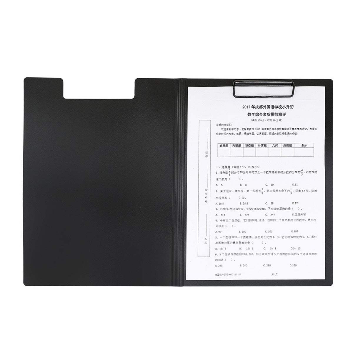 A4 Size Foldable Clipboards, 360 Degree Cover Flip Clipboard File Folder, PP Material Clipboard for Nurses, Students, Office