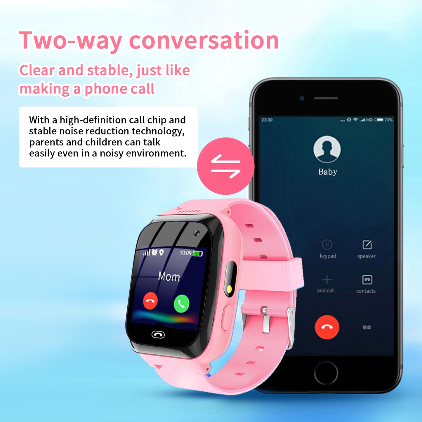 Kids Smart Watch for Boys Girls – Smartwatch with Call 8 Games Music Player Camera SOS Alarm Clock Calculator Touch Screen Children Boys Girls Birthday Gifts for Age 4-12