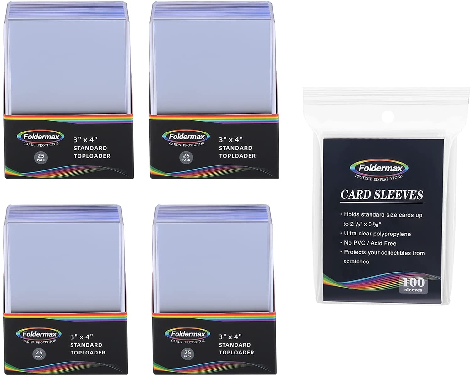 Premium Card Sleeves and Top Loaders - Baseball, MTG, and Sports Card  Protectors - Hard Plastic Toploaders