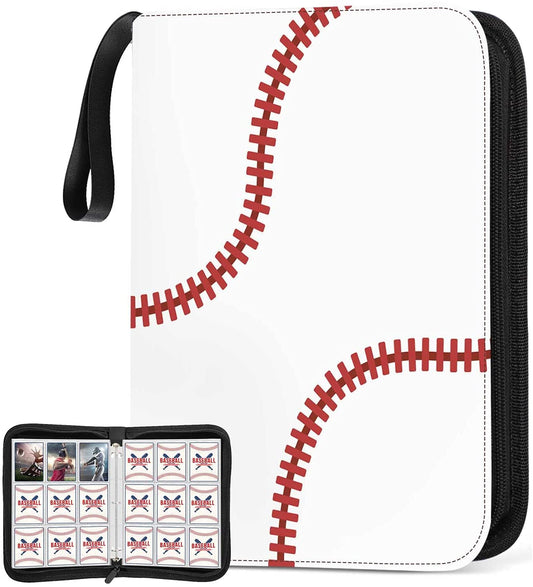 720 Pockets Baseball Card Sleeves Binder for Trading Card, Baseball Card Sleeves Card Holder Album Protectors Set Fit for Football Card, Baseball Card, Sport Card